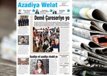 Azadîya Welat bi manşetê ‘Demê çareserîye yo’ vejîya