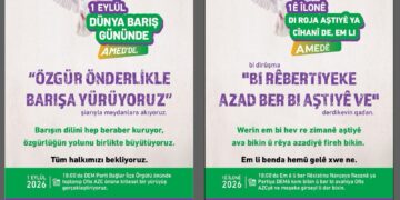 Li Amedê di 1ê Îlonê de meş dê bê lidarxistin