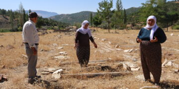 Piştî 11 salan li Besta serdana gorên zarokên xwe kirin