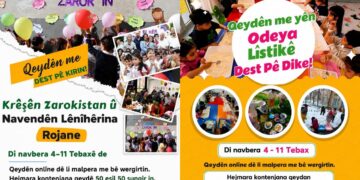 Qeydên ji bo Zarokistanan dest pê kir