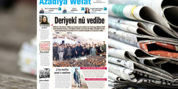 Azadiya Welat bi manşeta ‘Deriyekî nû vedibe’ derket