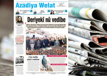Azadîya Welat bi manşetê ‘Derîyekî nû vedibe’ vejîya
