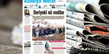 Azadîya Welat bi manşetê ‘Derîyekî nû vedibe’ vejîya