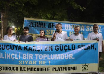 Platforma Şiyar Be li Êlihê çalakiya rûniştinê li dar xist