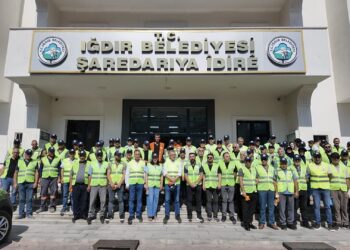 Şaredariya Îdirê seferberiya paqijiyê da destpêkirin