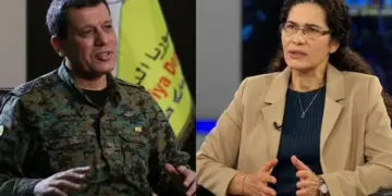 Mazlûm Ebdî û Îlham Ehmed bi Şeybanî re civiyan