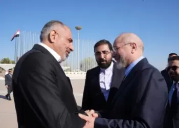 Serekê Meclîsê Îranî Galîbaf Bexda de yo