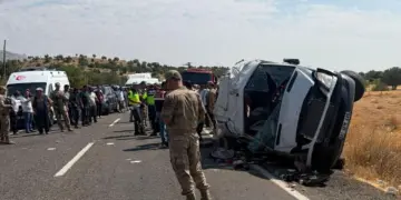 Licê de qezaya trafîkî: 7 kesî merdî 9 kesî zî birîndar bîyî