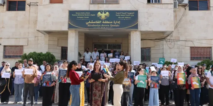 Xwendekaran ji Qamişlo bang kir: Em daxwaza sererastkirina biryara hînkirina zimanê Kurdî dikin