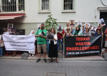 Rûniştina Fyê: Nexweşê penceşêrê Hamdullah Aydemîr berdin