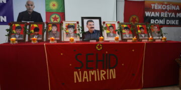 Şehîdên têkoşîna azadiyê li 5 navçeyên Stenbolê hatin bibîranîn
