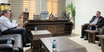 Mazlûm Ebdî bi Gerînendeyê Herêma Kobanê re bûyera girtîgehê nîqaş kir