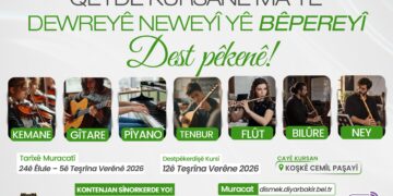 Amed de muracatanê atolye û kursanê hunerî dest pêkerd