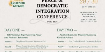 London dê malovaniya ‘Konferansa Aştî û Entegrasyona Demokratîk’ bike