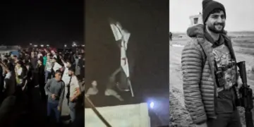 Kobanî de çalakîya şarî de 9 ciwanî cuya xo ra bîyî