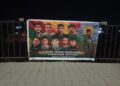 Li Êlihê ji bo şehîdan pankart hat daliqandin