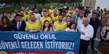 Li Rihayê êrîşa li ser dibistanê hat protestokirin: Em dibistana ewle dixwazin