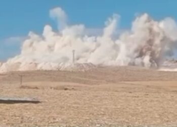 Şêniyên gundê Bediyê bertek nîşanî teqandina dînamîtan dan