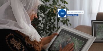Bi xatirxwestinê tev li bû û soza dayika xwe pêk anî