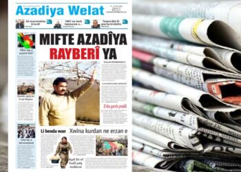 Azadiya Welat bi manşetê “Mifte Azadîya Rayberî ya” vejîya