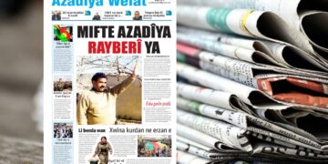 Azadiya Welat bi manşeta ‘Mifte Azadîya Rayberî ya’ derket