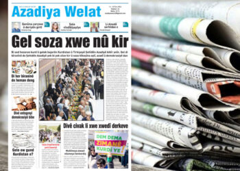 Azadîya Welat bi manşetê ‘Gel soza xwe nû kir’ vejîyaye