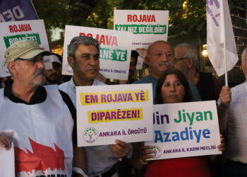 Li Enqereyê kuştina Sîpan Hiznî û bûyerên li Rojava qewimîne hatin şermezarkirin