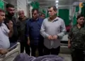 Mazlûm Ebdî serdana birîndarên şewata zindana Kobanê kir