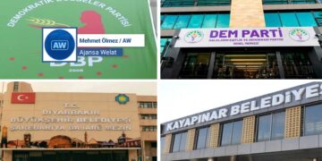 Vaye tabloya Zazakî di xizmeta DEM Partî, DBP û şaredariyên Amedê de
