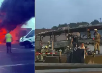 Otobusa Amed-Stenbolê qeza kir: 2 mirî, 8 birîndar hene