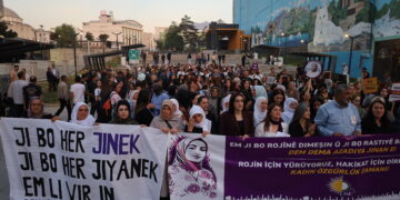 Di salvegera kuştina Rojîn Kabaîş de li Amed û Wanê meş hatin lidarxistin