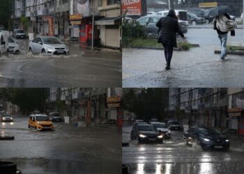 Amed de şilîya bêmabêne: Awa ke rayan de yêna pêser, ramitoxan û peyayan rê zehmetî vejena