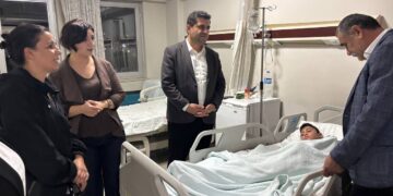 Şandeya DEM Partiyê serdan kesên ji xwarinê jehrî bûn, kir