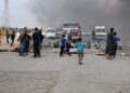 Koçberên Girê Spî di dema vegerê de li bajarê xwe rastî êrişê hatin