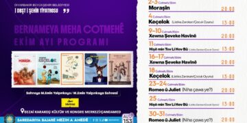 Tîyatroyê Şaristanî yê Amedî perdeyê xo bi kayê ‘Moraşîn’ akeno