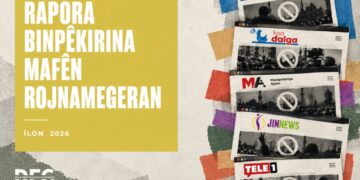 DFG: Di meha Îlonê de 8 rojnameger hatin girtin