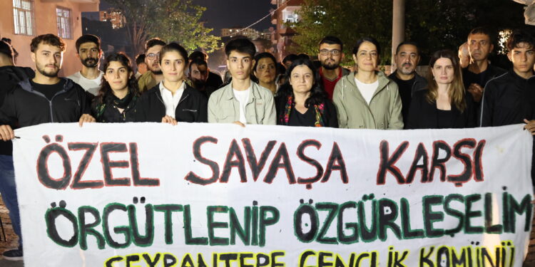 Li Amedê li dijî polîtîkayên şerê taybet çalakî hat lidarxistin 