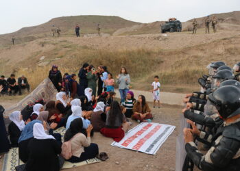 Berxwedana gundê Arzoxliyê li dijî GESê didome: Av û axa me hebûna me ye