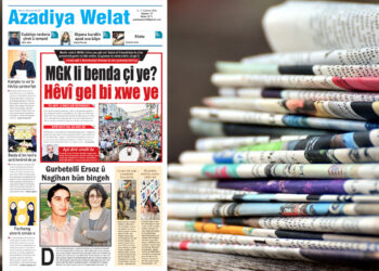 Azadiya Welat bi manşeta ‘MGK li benda çiye? Hêvî gel bi xwe ye’ derket