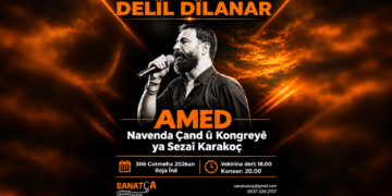Delîl Dîlanar do Amed û Îstanbul de konseran bido