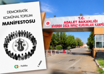 Kitabê “Manîfestoyê Komelê Komunal yê Demokratîkî” Hepisxaneyê Sêwregi de ame qedexekerdiş