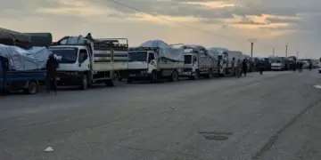 Zêdeyê 640 keyeyê koçberanê Serêkanî seba agêrayîşî amadekarî kenê