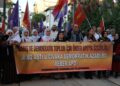 Li Egeyê komplo hat protestokirin: Tu komplo dê nikaribe îradeya azadiya bişikîne