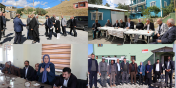Li Tuşbayê DEM Partî û hevşaredaran serdana gundan kir