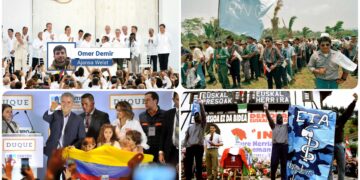 Pêvajoyên aştiyê yên li Bask, Guatemalayê, Îrlanda û Kolombiyayê