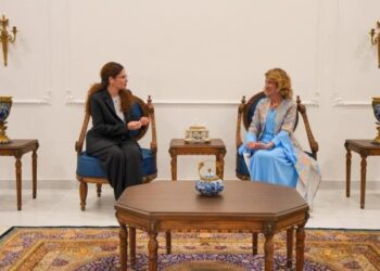 Îlham Ehmed û Şehnaz Îbrahîm li hev civiyan